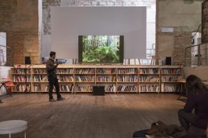 Michael Wang, Artist Talk. Copyright Manifesta. Photo by CAVE Studio