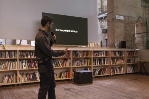 Michael Wang, Artist Talk. Copyright Manifesta. Photo by CAVE Studio